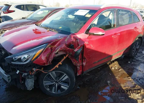 2020 Kia Niro Plug-In Hybrid Ex Premium z USA, uszkodzony, nr VIN KNDCC3LD2L5386982